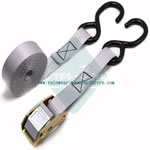 25mm cam buckle lashing straps with double S hooks for motorcycle Surfboards Paddle Boards and Kayaks